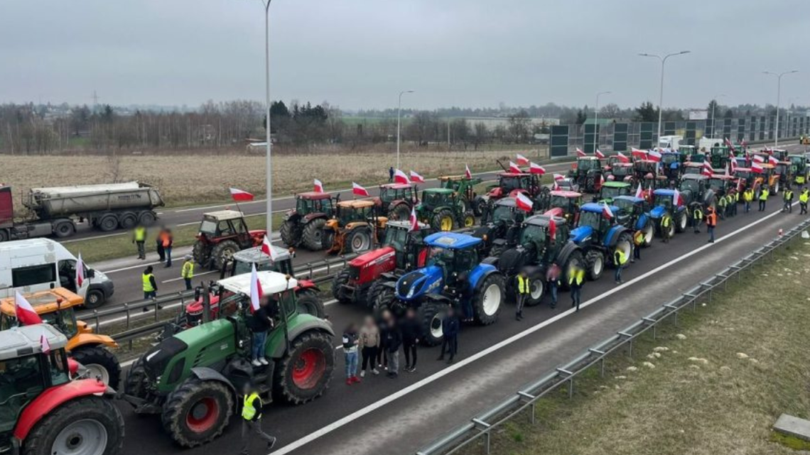Rolnicy zablokują drogi. Nie tylko Marsz Niepodległości