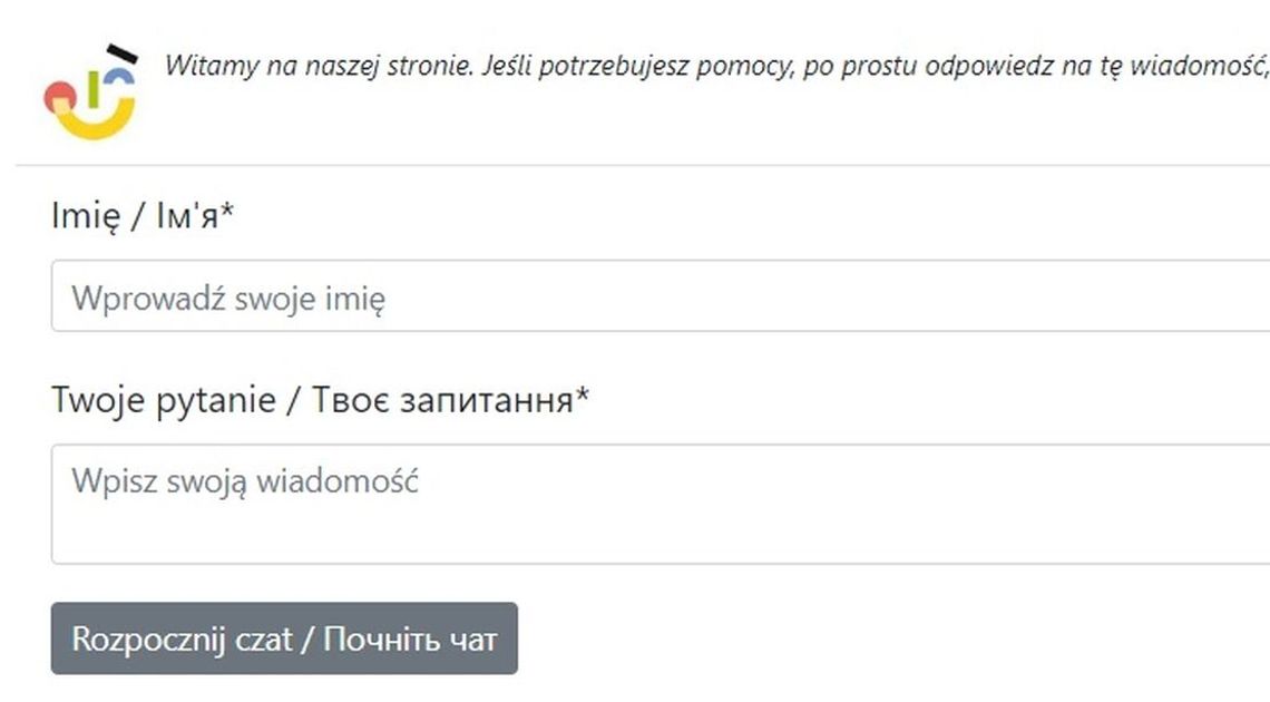 Ruszył czat z pomocą psychologiczną w języku ukraińskim