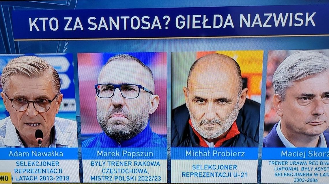 Fernando Santos zwolniony. Na selekcjonera 4 kandydatów