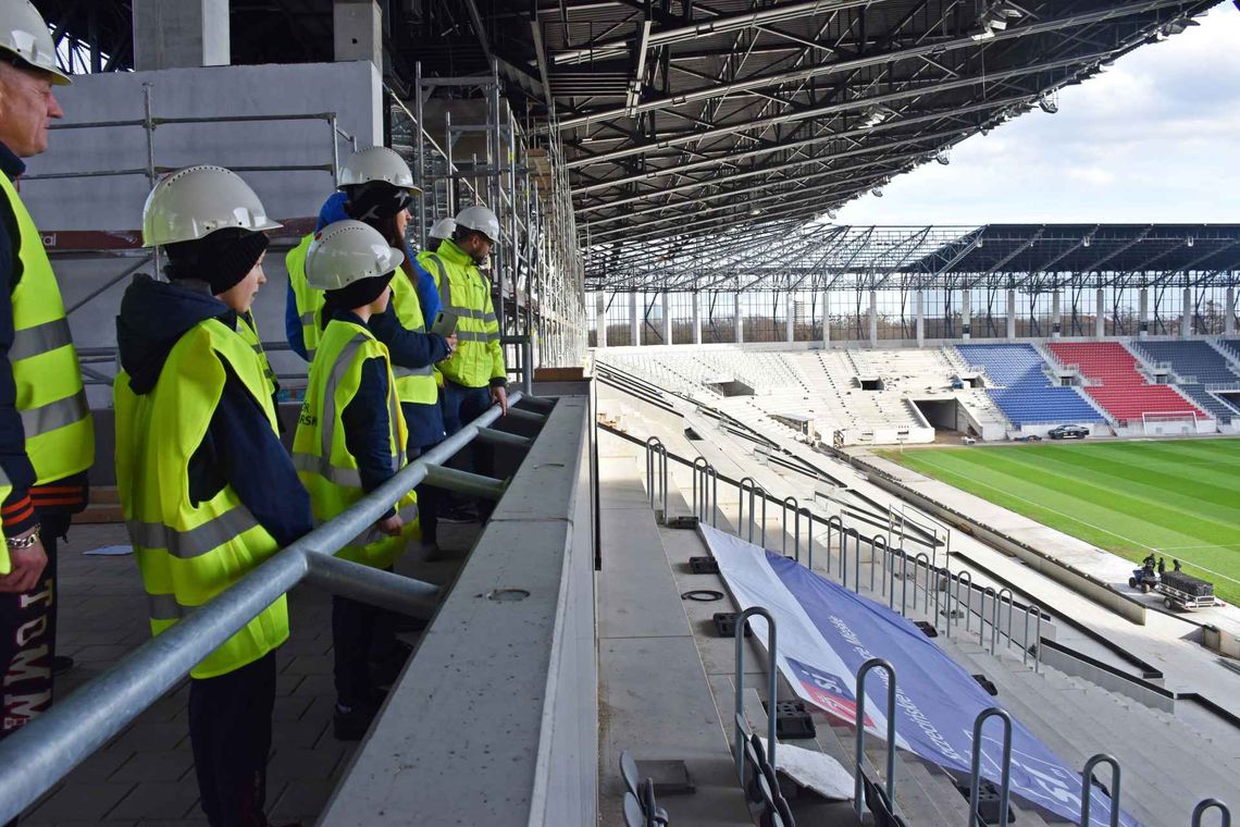 Stadion Miejski  w Szczecinie  -  wieści z budowy