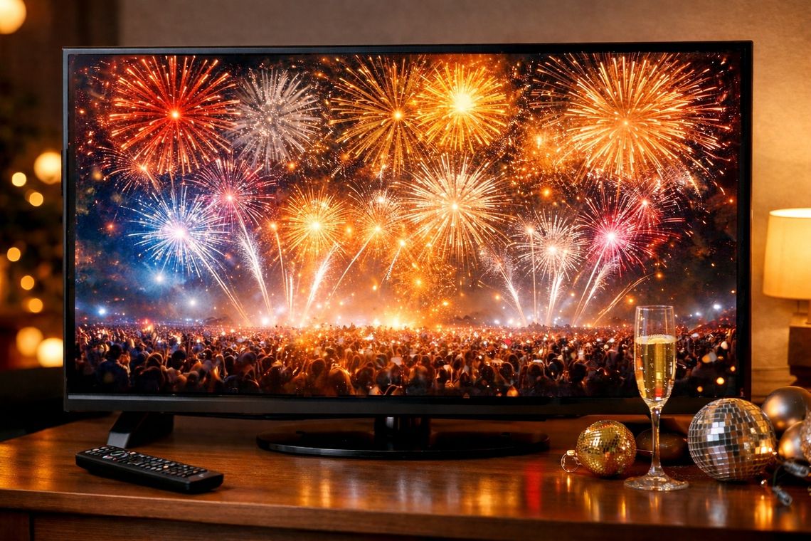 Sylwestrowa rywalizacja na ekrany. Minuta, która zmienia wszystko. Oglądalność o północy