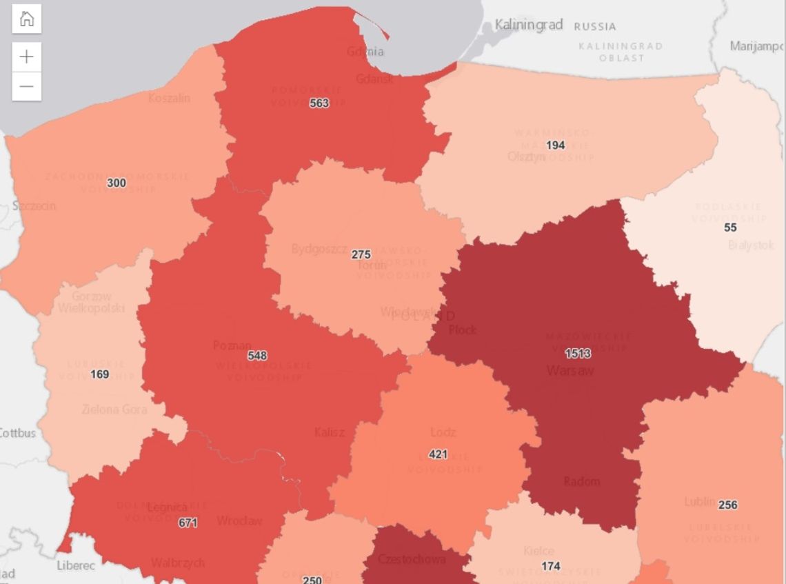 Sytuacja epidemiologiczna jest nieciekawa