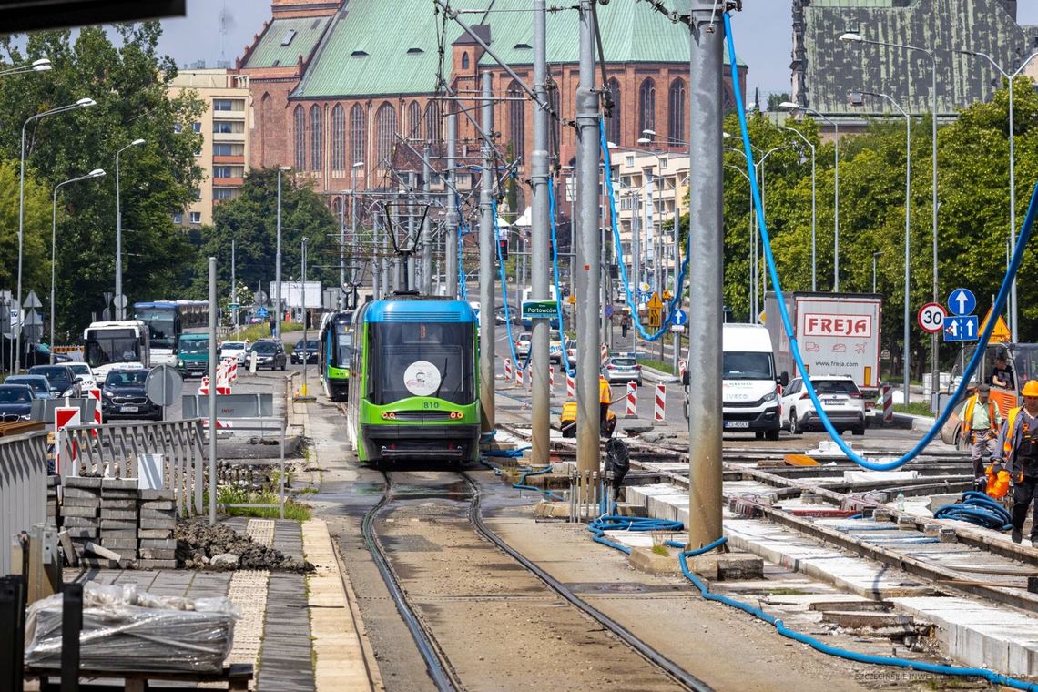 W niedzielę (12 czerwca) do południa tramwajem nie pojedziecie na Prawobrzeże