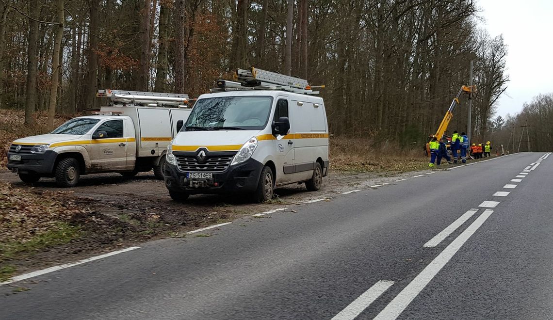 Wielka awaria energetyczna w województwie. Skutki wichury Eunice