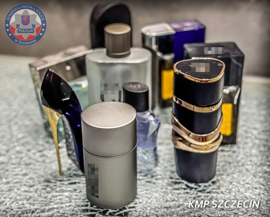 Wpadł seryjny złodziej perfum. Łup wart tysiące złotych Wpadł seryjny złodziej perfum. Łup wart tysiące złotych