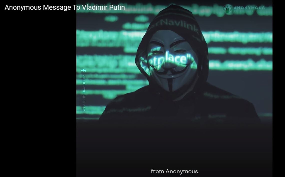 Wytoczyli Putinowi prawdziwą wojnę w cyberprzestrzeni. Kim są Anonymous?